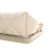 Secondhand Chanel CC Quilted Acrylic and Lambskin Evening Clutch With Chain