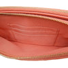 Secondhand Chanel CC Quilted Caviar Double Zip Clutch With Chain