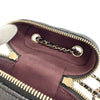 Secondhand Chanel CC Quilted Caviar Phone Holder With Chain