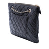 Secondhand Chanel CC Quilted Lambskin Double Zip Crossbody