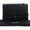 Secondhand Chanel CC Quilted Lambskin Flap Clutch with Chain
