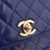 Secondhand Chanel CC Quilted Patent Square Flap