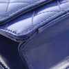 Secondhand Chanel CC Quilted Patent Square Flap