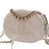 Secondhand Chanel CC Quilted Studded Lambskin Round Camera Bag