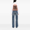 Secondhand Chanel CC Sport Line Jersey Drawstring Backpack