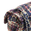 Secondhand Chanel CC Tweed Print Nylon Single Flap