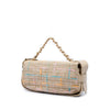 Secondhand Chanel Chocolate Bar Tweed Mademoiselle Satchel