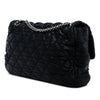 Secondhand Chanel Extra Large CC Quilted Satin Single Flap