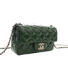 Secondhand Chanel Extra Mini Rectangular Classic Patent Single Flap