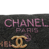 Secondhand Chanel Fringe Denim Mood Clutch with Chain