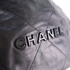 Secondhand Chanel Large Quilted Shiny Calfskin 22 Backpack