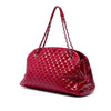 Secondhand Chanel Maxi Quilted Patent Just Mademoiselle Bowling Bag