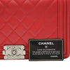 Secondhand Chanel Medium Chevron and Diamond Quilted Lambskin Boy Flap