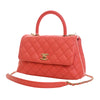 Secondhand Chanel Mini Caviar Coco Top Handle Bag