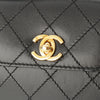 Secondhand Chanel Mini CC Quilted Lambskin Top Handle Flap