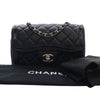 Secondhand Chanel Mini CC Quilted Shiny Lambskin Half Flap