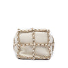 Secondhand Chanel Mini Lambskin CC Chain Frame Drawstring Bucket Bag