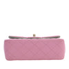 Secondhand Chanel Mini Rectangular Bicolor Quilted Lambskin Top Handle Flap