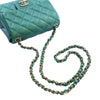 Secondhand Chanel Mini Square Classic Iridescent Lambskin Single Flap