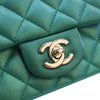 Secondhand Chanel Mini Square Classic Iridescent Lambskin Single Flap