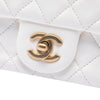 Secondhand Chanel Mini Square Classic Lambskin Pearl Crush Single Flap