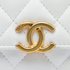 Secondhand Chanel Quilted Lambskin Candy Chain Clutch with Chain
