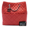 Secondhand Chanel Quilted Lambskin In The Business North South Tote