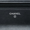 Secondhand Chanel Quilted Suede Cocostellar Wallet on Chain