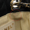 Secondhand Chanel Quilted Velvet Crystal Pearl Crush Bucket Bag