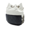 Secondhand Chanel Small Bicolor Quilted Calfskin Gabrielle Bucket Bag