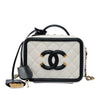 Secondhand Chanel Small Caviar CC Filigree Vanity Case