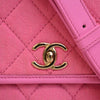 Secondhand Chanel Small CC Quilted Denim Messenger Flap