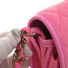 Secondhand Chanel Small CC Quilted Denim Messenger Flap