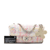 Secondhand Chanel Small Printed Canvas Watercolor Clover Flap