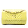 Secondhand Chanel Small Quilted Calfskin Daily Chevron Flap