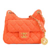 Secondhand Chanel Small Quilted Jersey Wavy CC Hobo
