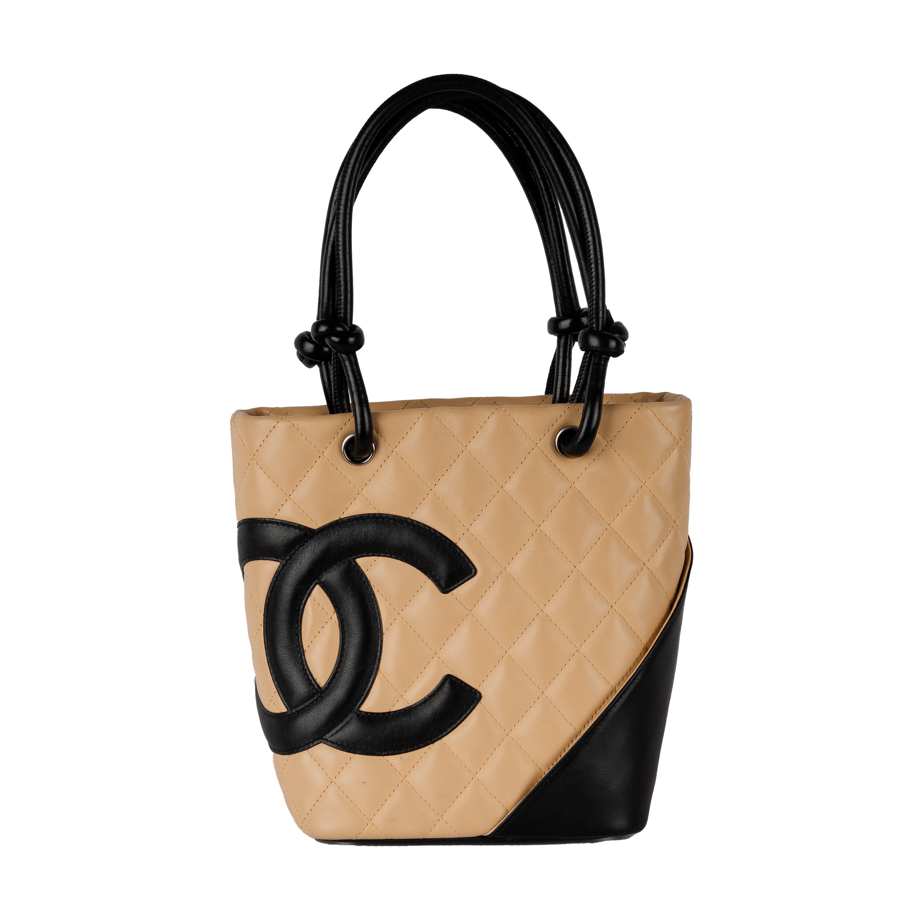 Chanel Quilted Mini Cambon Tote Bag '00s Luxury Vintage Her-Age