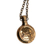 Secondhand Chloé Gold Plated Chloe Symbols and Shearling Tail Bag Charm