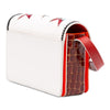 Secondhand Christian Louboutin Small Croc Embossed Trimmed Crystal Embellished Leather Loubi54 Giddy Crossbody