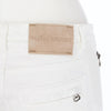 Balmain White Cotton Denim Trousers - 2000s Second hand