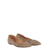 Hermès Beige Suede Ballet Flats - 2000s Second hand