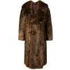 A.N.G.E.L.O. Vintage Cult Brown Beaver Fur Coat - '70s Second hand