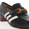 Gucci x Adidas Black Leather Loafers - 2020s Second hand