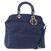 Christian Dior Granville Satchel Leather