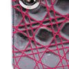 Secondhand Dior Anselm Reyle Mini Metallic Lambskin Cannage Lady Dior