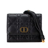 Secondhand Dior Calfskin Cannage Caro Chain Belt Bag