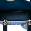 Secondhand Dior Dior Lady Art No 3 Edition Li Shurui Medium Calfskin Printed and Studded Lady Dior