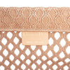 Secondhand Dior Large Embroidered Mesh Book Tote