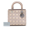 Secondhand Dior Medium Lambskin Cannage Stitched Lady Dior