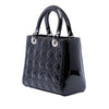 Secondhand Dior Medium Patent Cannage Lady Dior